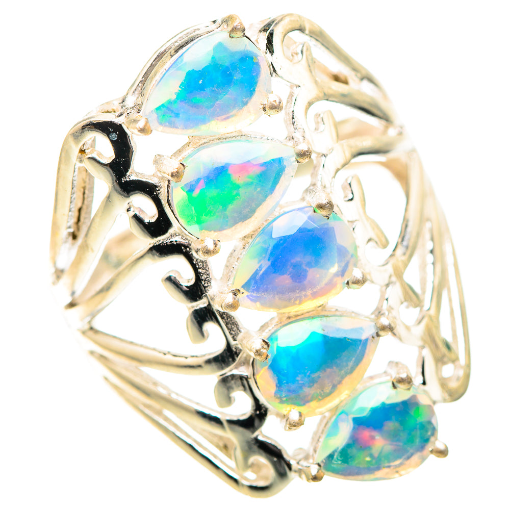 Ethiopian Opal 925 Sterling Silver Ring Size 7.5 (925 Sterling Silver) RING139599