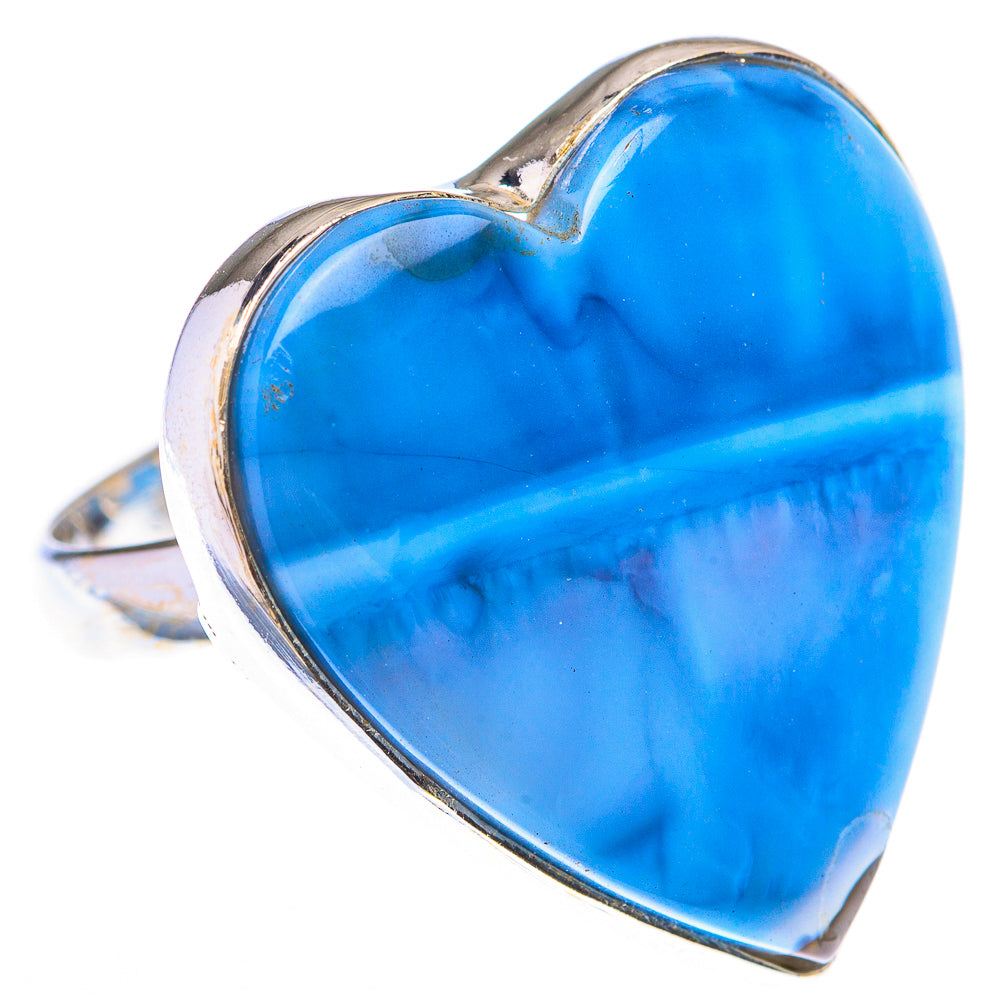 Large Owyhee Opal Ring Size 10 (925 Sterling Silver) RING140057