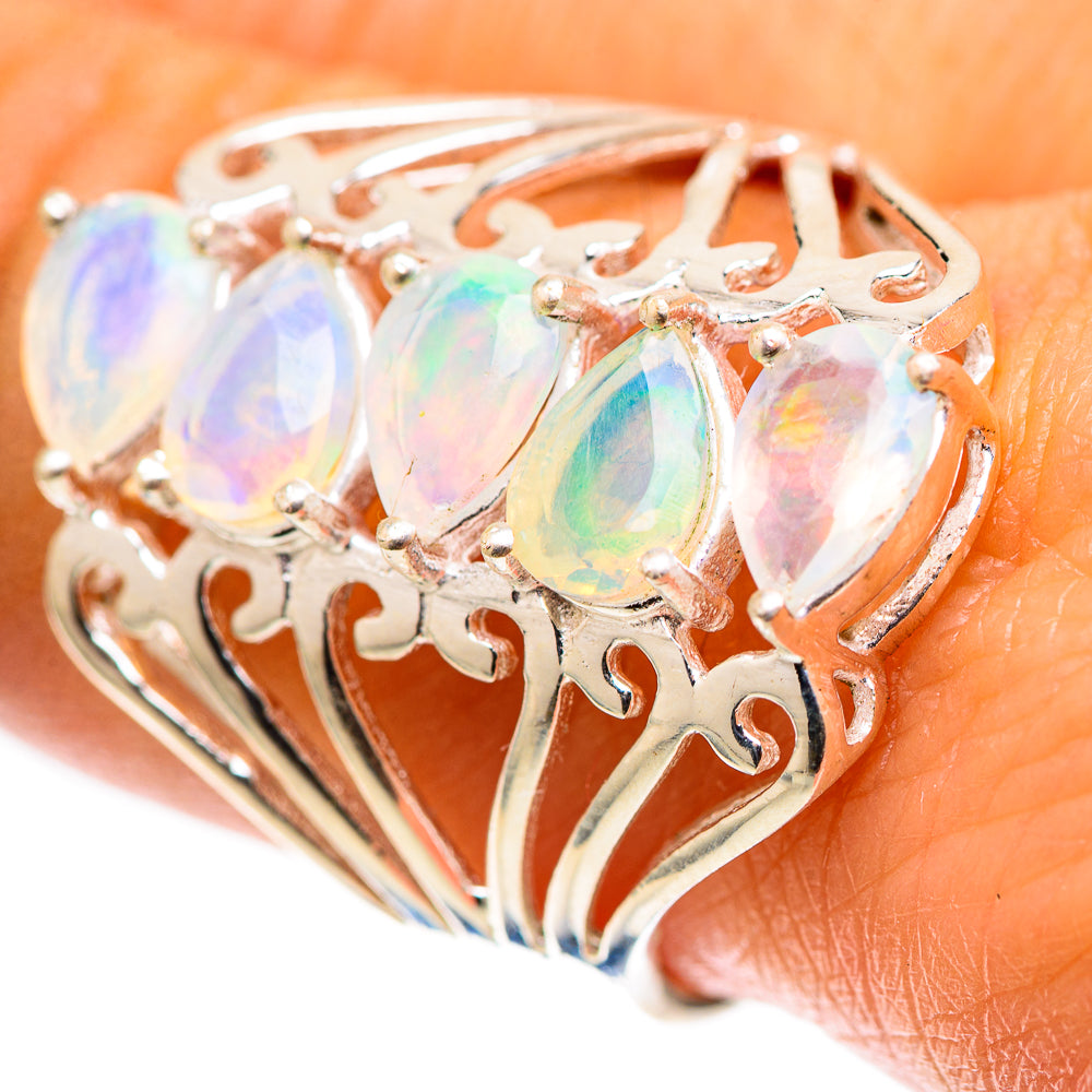 Ethiopian Opal Ring Size 9 (925 Sterling Silver) RING138472