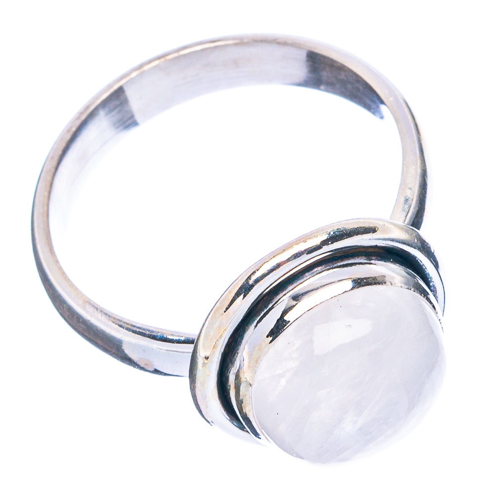 Rainbow Moonstone Ring Size 6.75 (.925 Sterling Silver)