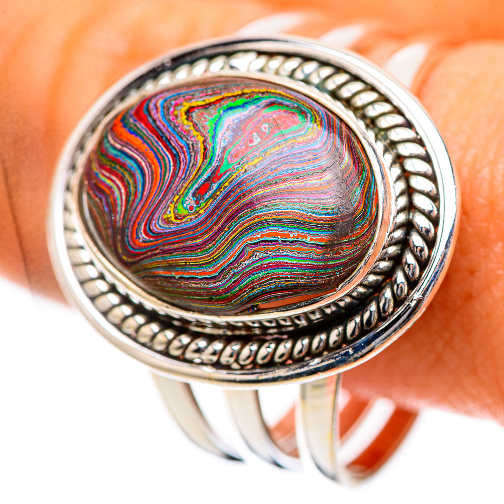 Fordite Ring Size 12 (925 Sterling Silver) RING139188