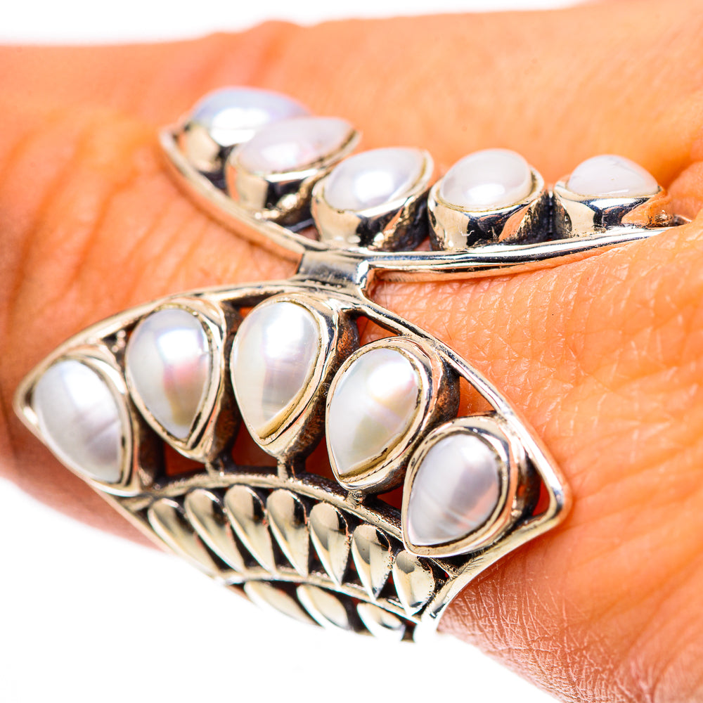 Large Cultured Pearl Ring Size 9.25 (925 Sterling Silver) RING138603