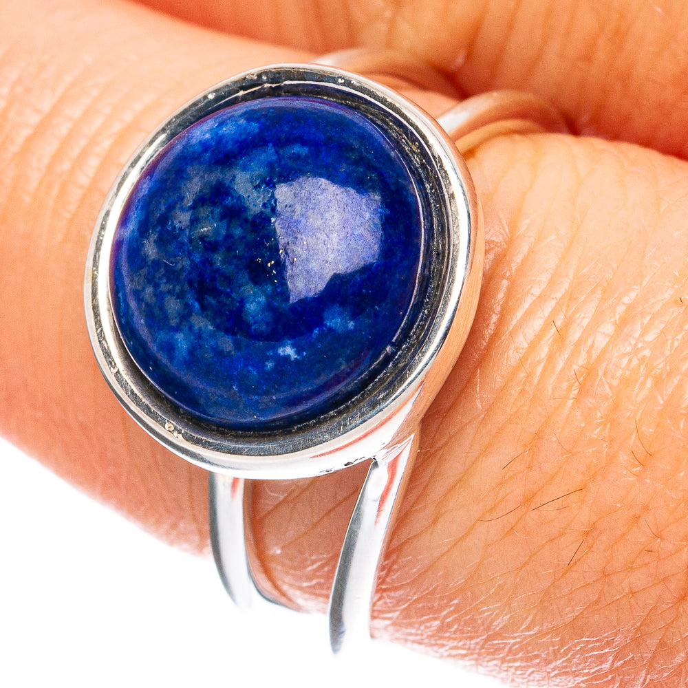Premium Sodalite 925 Sterling Silver Ring Size 7.75 Ana Co R3611