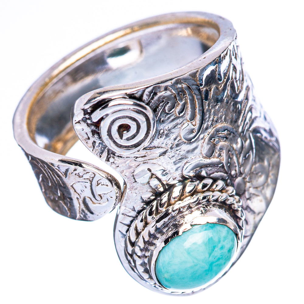 Larimar Ring Size 5.5 (925 Sterling Silver) R3787