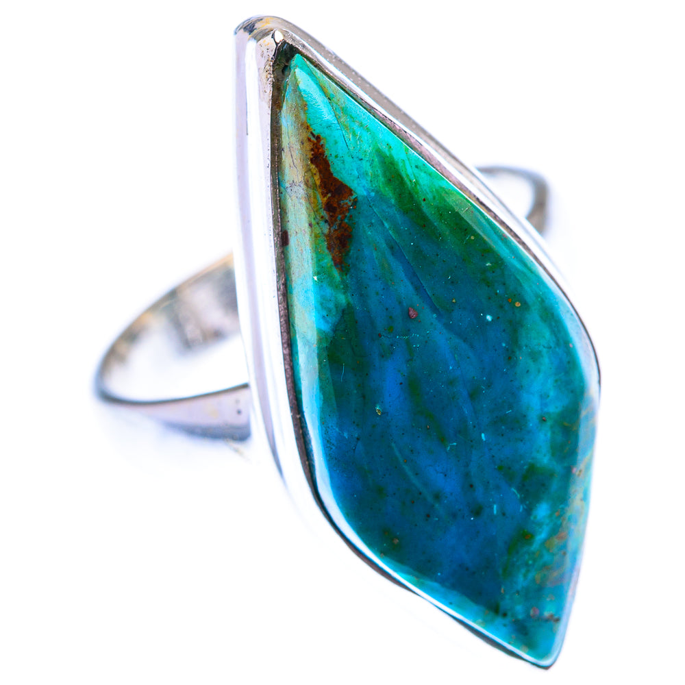 Chrysocolla 925 Sterling Silver Ring Size 6.5 (925 Sterling Silver) RING140282