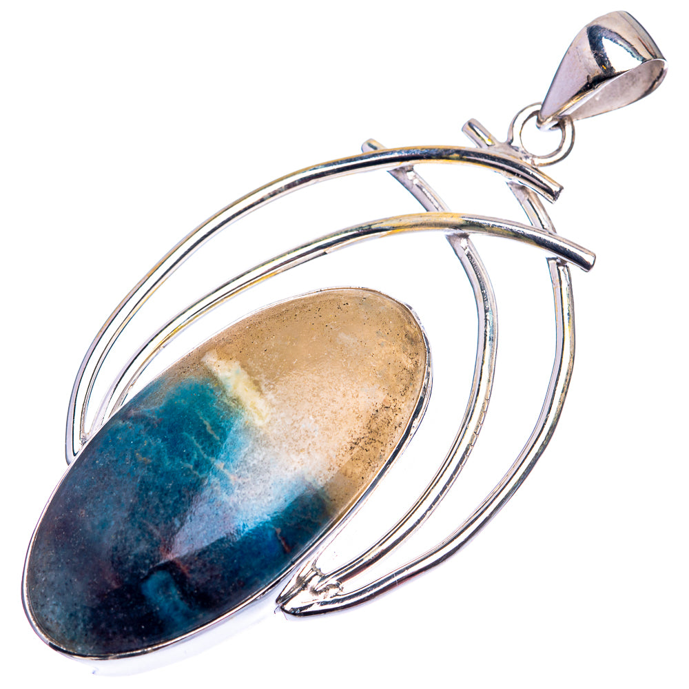 Shattuckite Pendant 2 1/2" (925 Sterling Silver) P38916