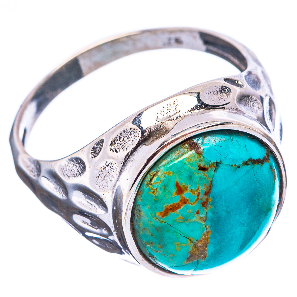 Mohave Turquoise Ring Size 9.5 (.925 Sterling Silver)