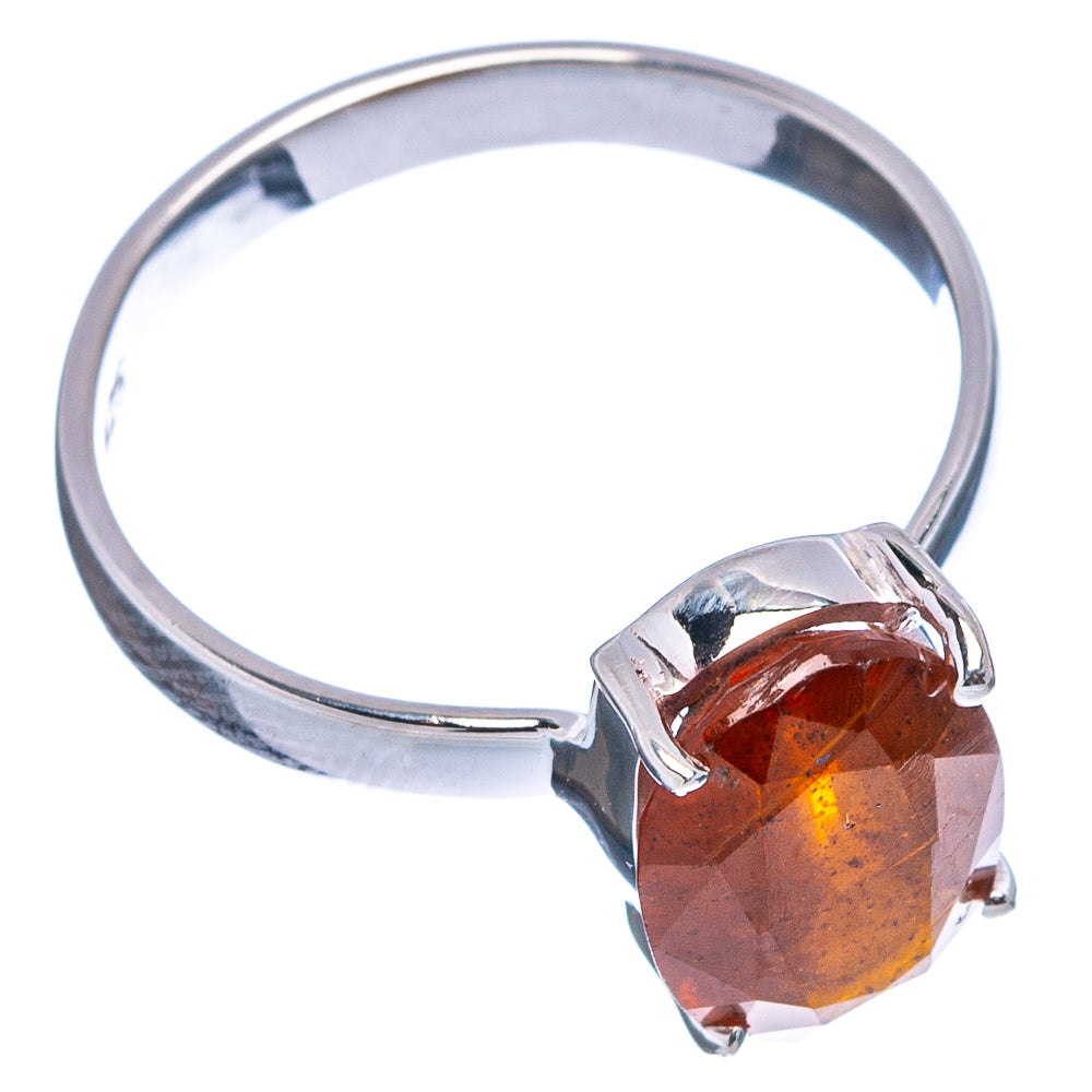 Orange Kyanite Ring Size 7 (.925 Sterling Silver)