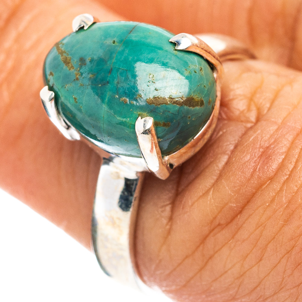 Royston Turquoise Ring Size 7 (.925 Sterling Silver)
