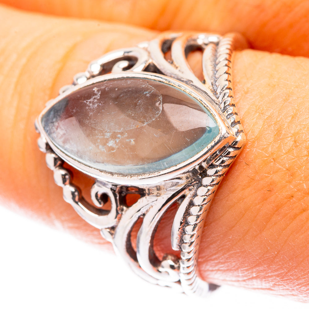 Aquamarine Ring Size 9 (925 Sterling Silver) R141526