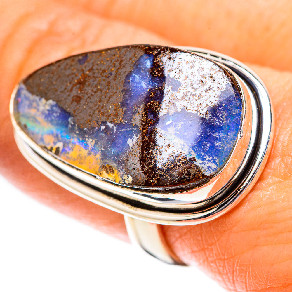 Boulder Opal Ring Size 8.5 (925 Sterling Silver) RING137932