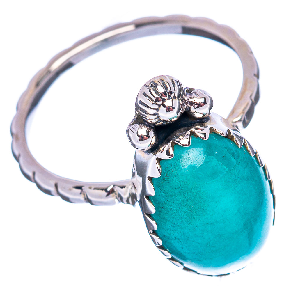 Amazonite Ring Size 7.25 (.925 Sterling Silver)