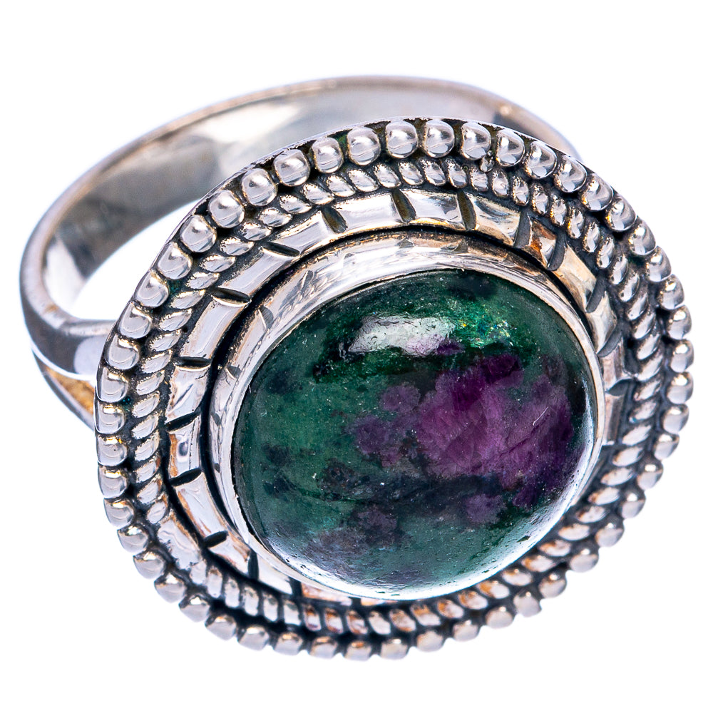 Ruby Zoisite Ring Size 8 (925 Sterling Silver) R145342