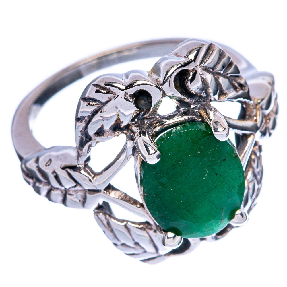 Green Sillimanite Ring Size 6.25 (925 Sterling Silver) R146377