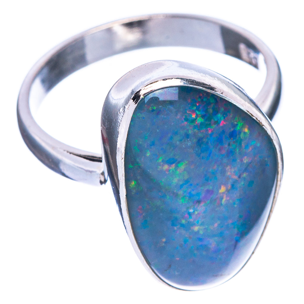 Rare Triplet Opal Ring Size 7 (925 Sterling Silver) R147187