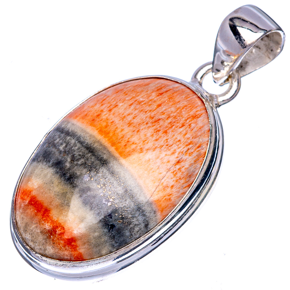 Celestobarite Pendant 1 3/8" (925 Sterling Silver) P40988