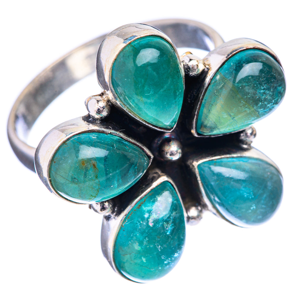Blue Fluorite Ring Size 11 (925 Sterling Silver) R142617