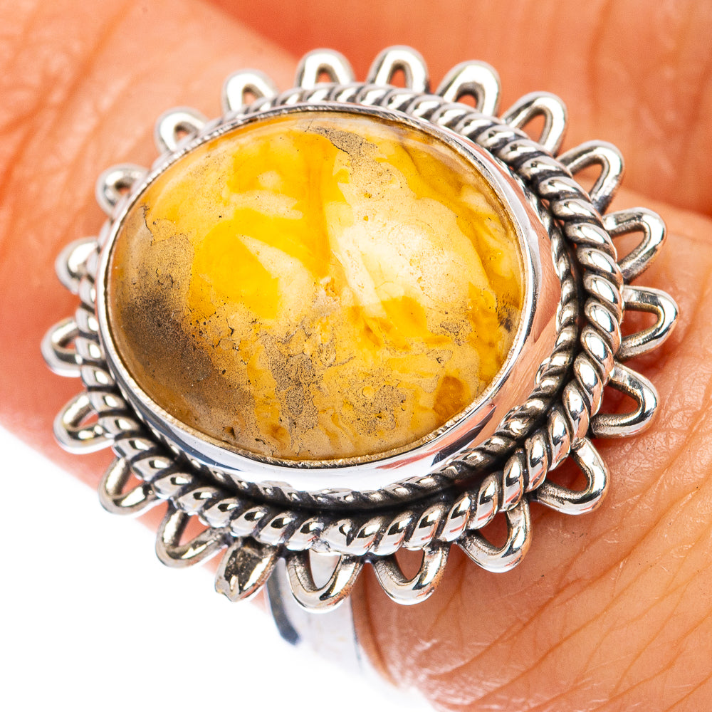 AmberRing Size 7 (925 Sterling Silver) R2000