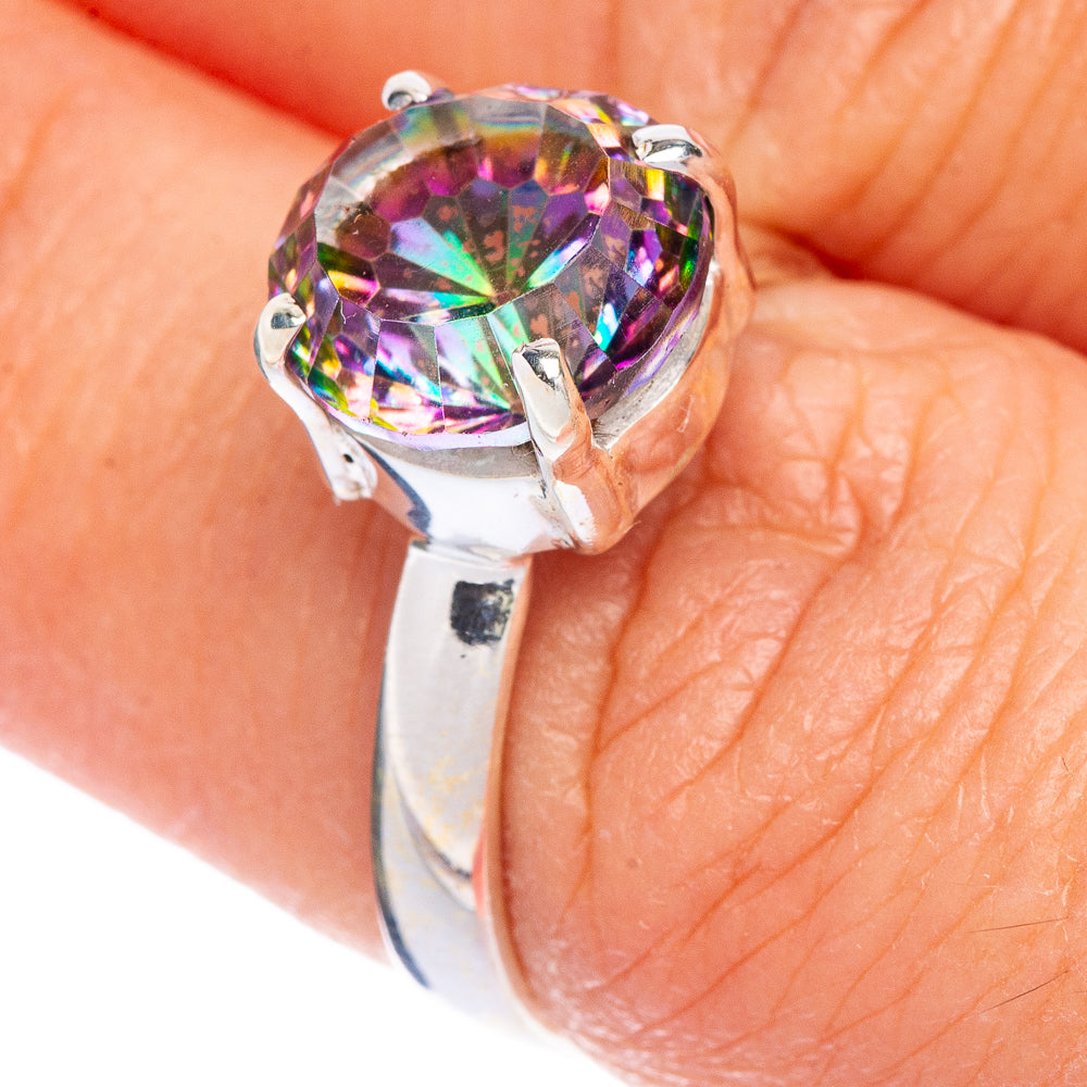 Mystic Topaz Ring Size 7 (925 Sterling Silver) R147096
