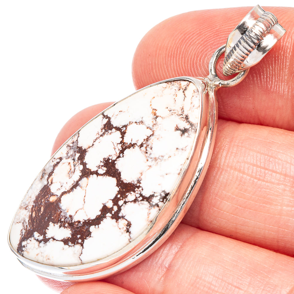 Wild Horse Jasper Pendant 1 7/8" (925 Sterling Silver) P44557