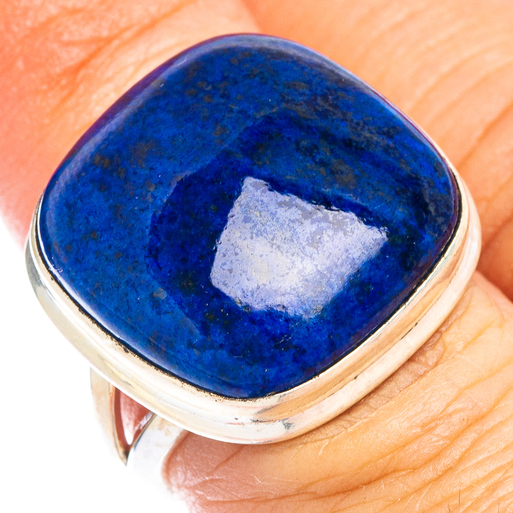 Lapis Lazuli Ring Size 6 (925 Sterling Silver) R7483