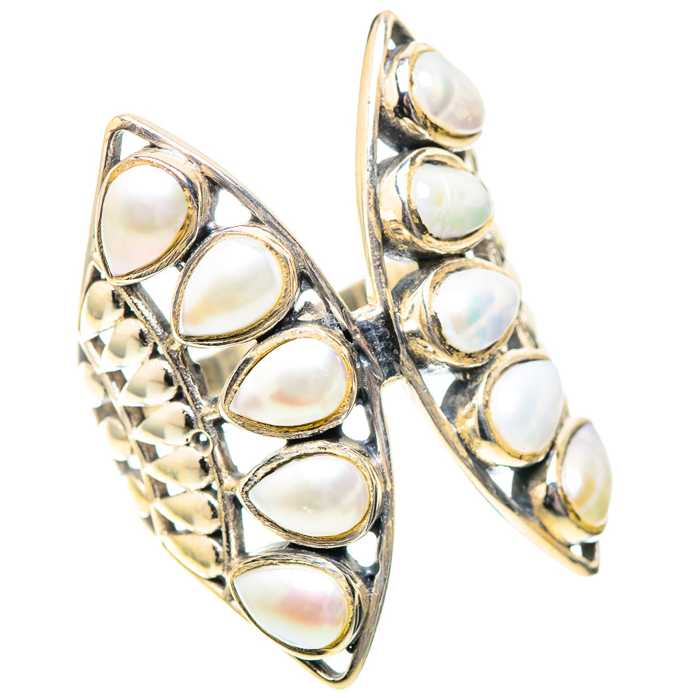 Large Cultured Pearl Ring Size 10 (925 Sterling Silver) RING138888