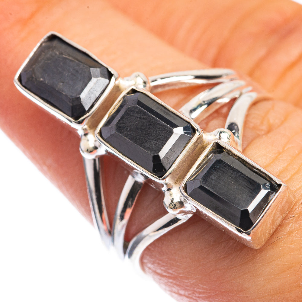 Black Onyx Ring Size 6.75 (925 Sterling Silver) RING143282
