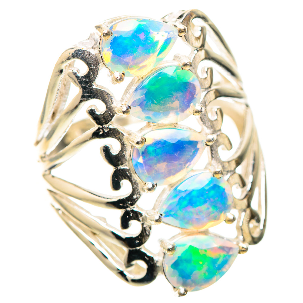 Ethiopian Opal Ring Size 7.25 (925 Sterling Silver) RING138343
