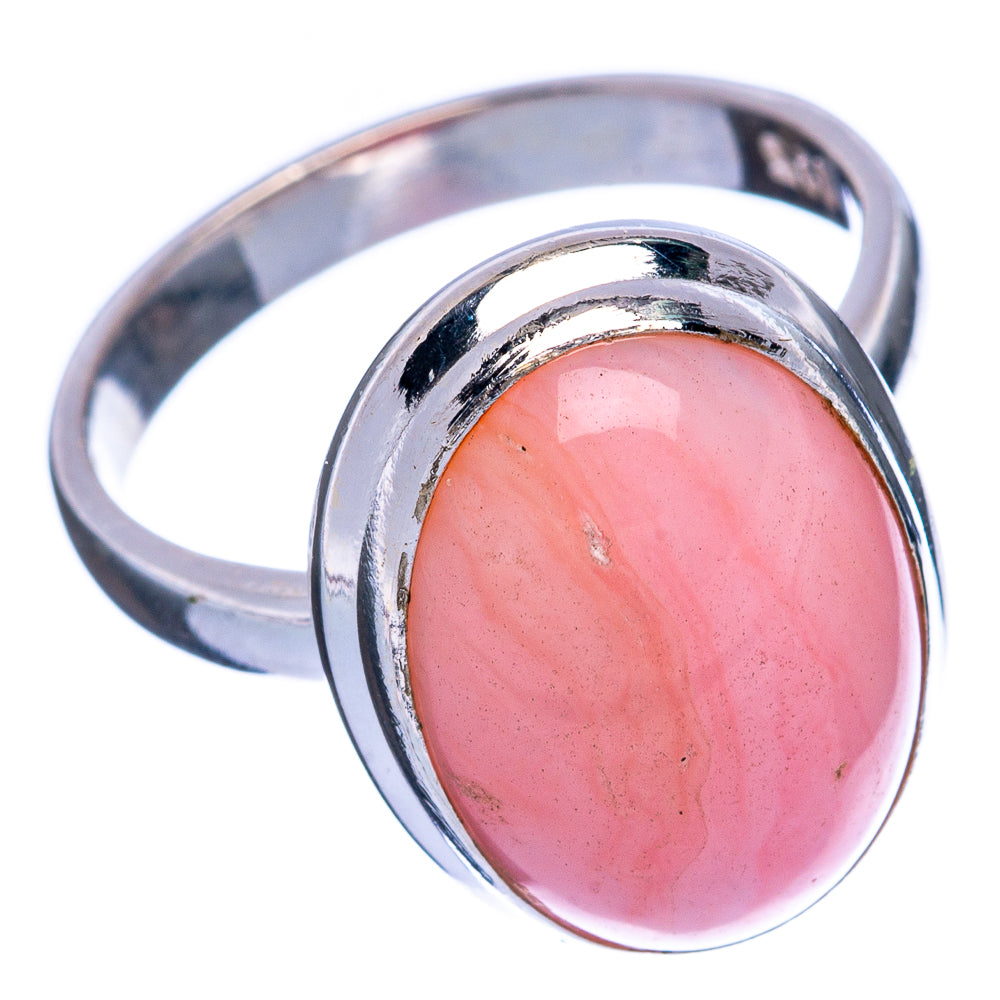 Pink Opal Ring Size 7.75 (925 Sterling Silver) R146189