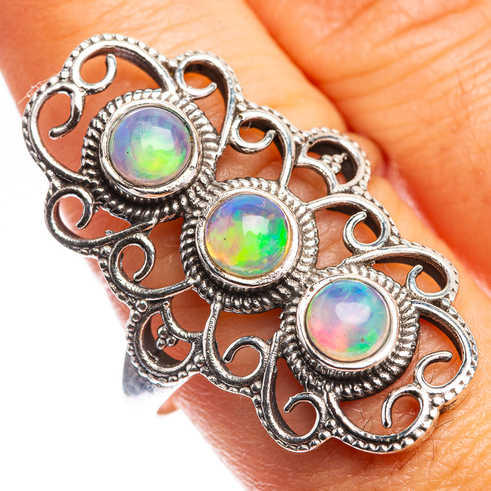 Ethiopian Opal Ring Size 10 (925 Sterling Silver) RING143434