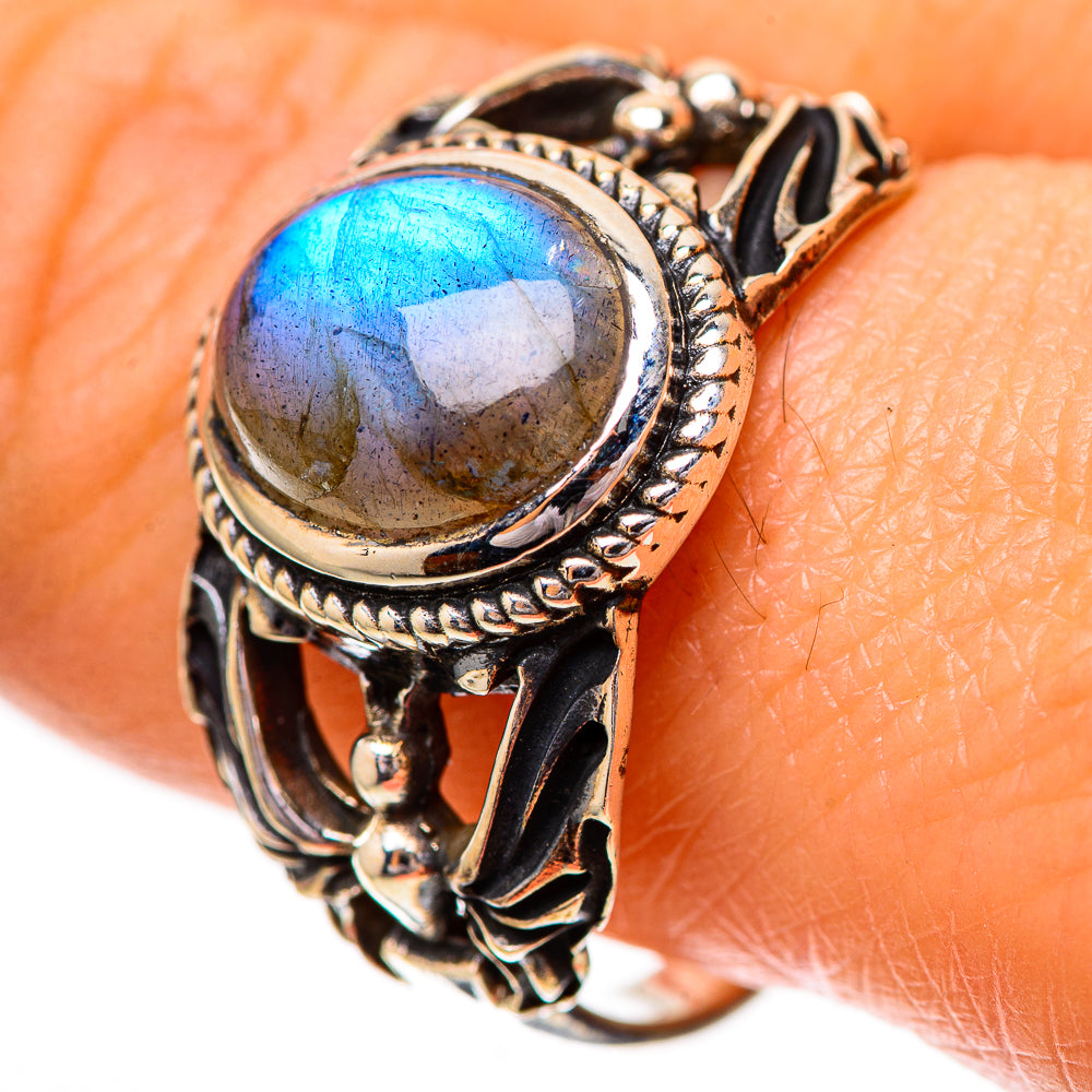 Labradorite Ring Size 10.5 (925 Sterling Silver) RING139791