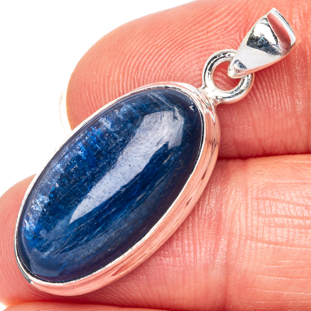 Kyanite Pendant 1 3/8" (925 Sterling Silver) P41371