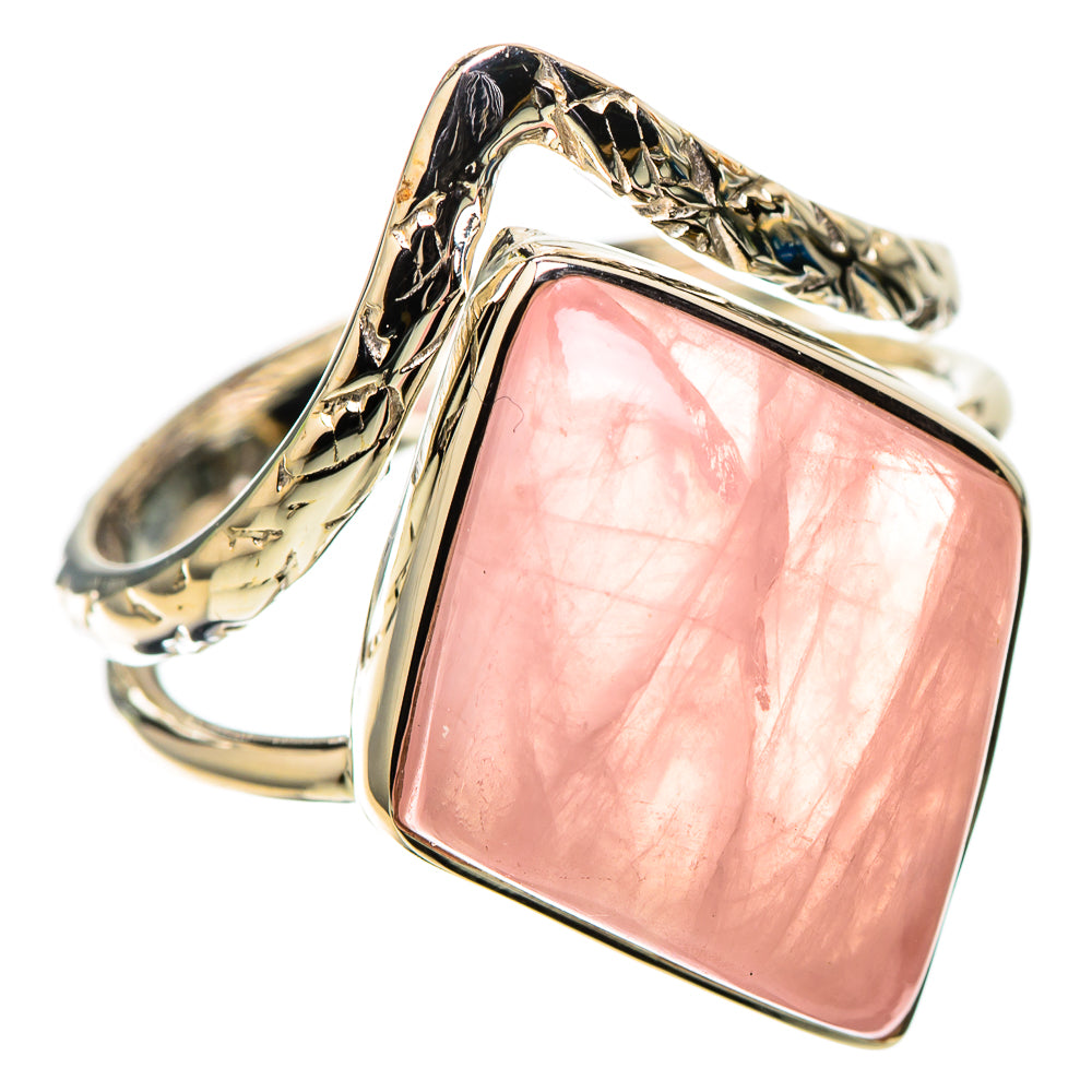 Premium Rose Quartz Ring Size 8.75 (925 Sterling Silver) RING138121