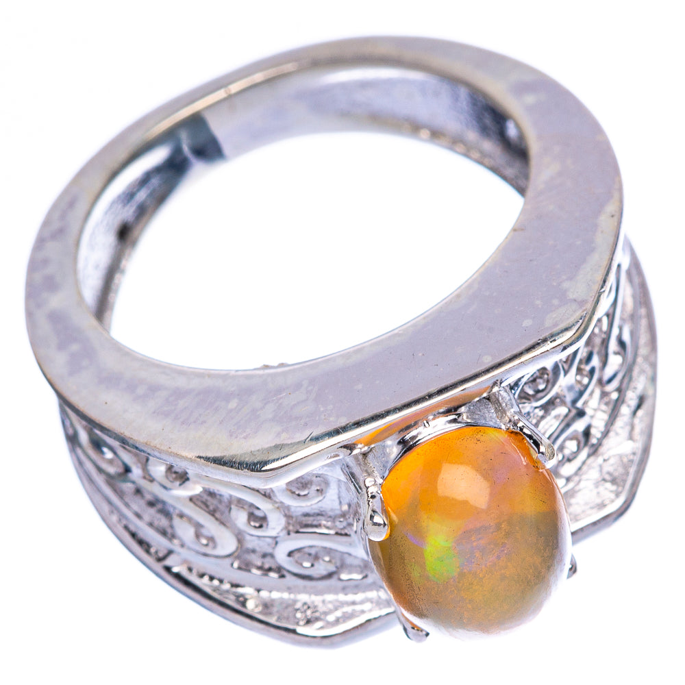 Rare Ethiopian Opal Ring Size 6 (925 Sterling Silver) R146045