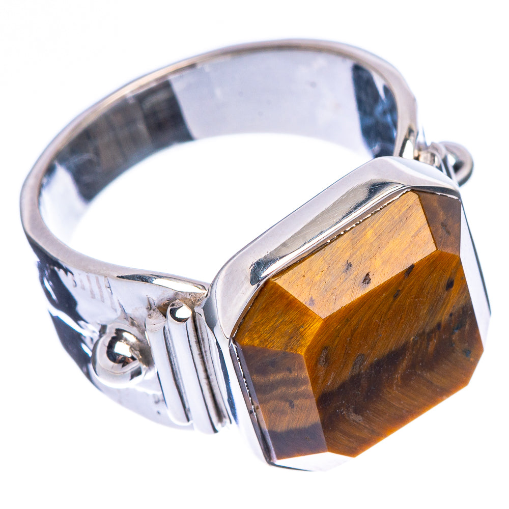 Premium Tiger Eye Ring Size 5.75 (925 Sterling Silver) R1837