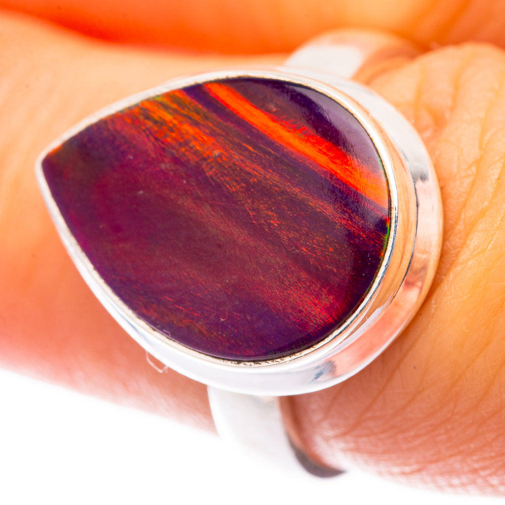 Aura Opal Ring Size 7 (925 Sterling Silver) R140957