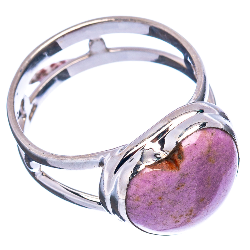 Phosphosiderite Heart Ring Size 6.75 (.925 Sterling Silver)