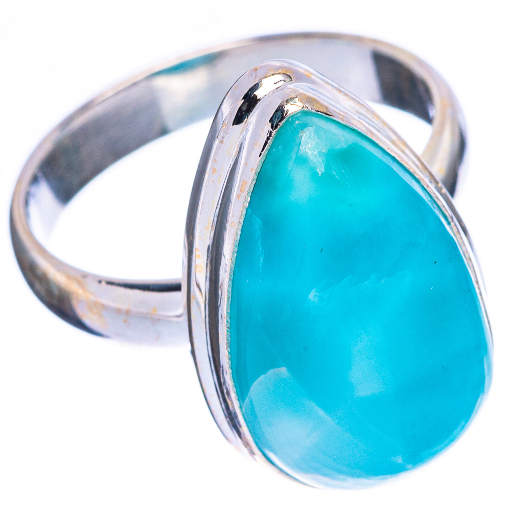Larimar 925 Sterling Silver Ring Size 7.75 Ana Co R2519