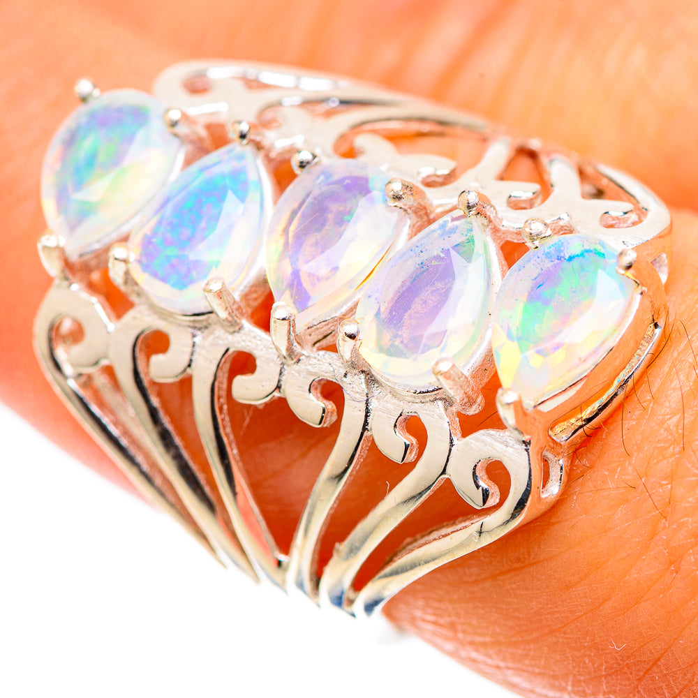 Ethiopian Opal Ring Size 7.25 (925 Sterling Silver) RING138343