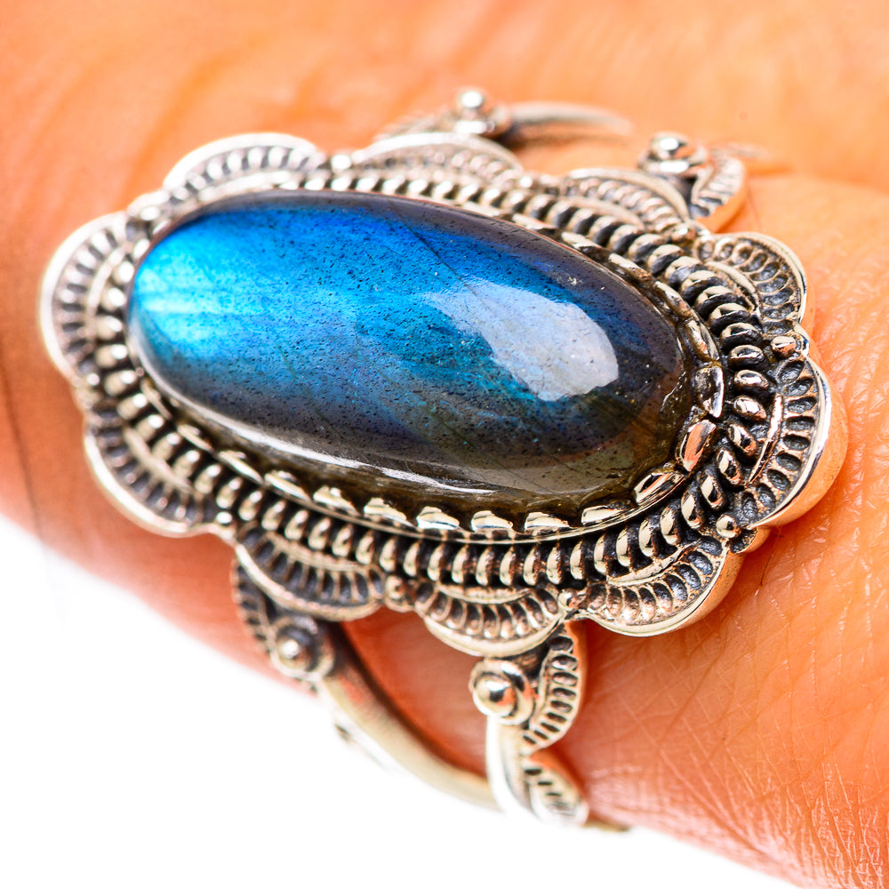 Labradorite Ring Size 8.75 (925 Sterling Silver) RING138503