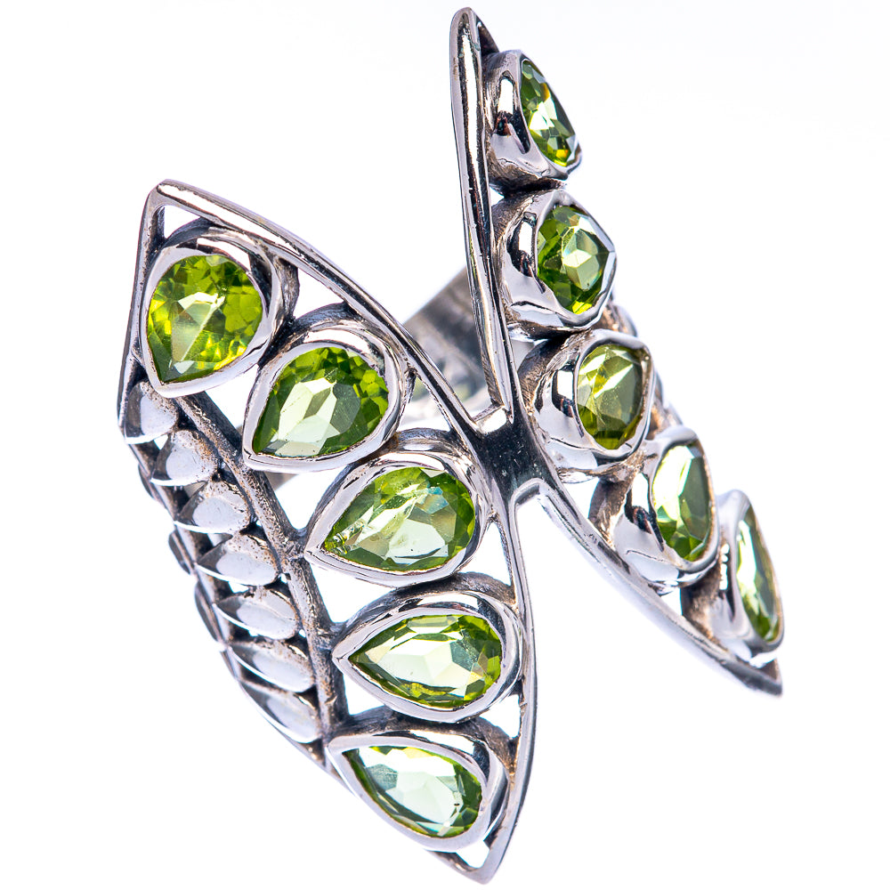 Large Peridot Ring Size 6.25 (925 Sterling Silver) R144677