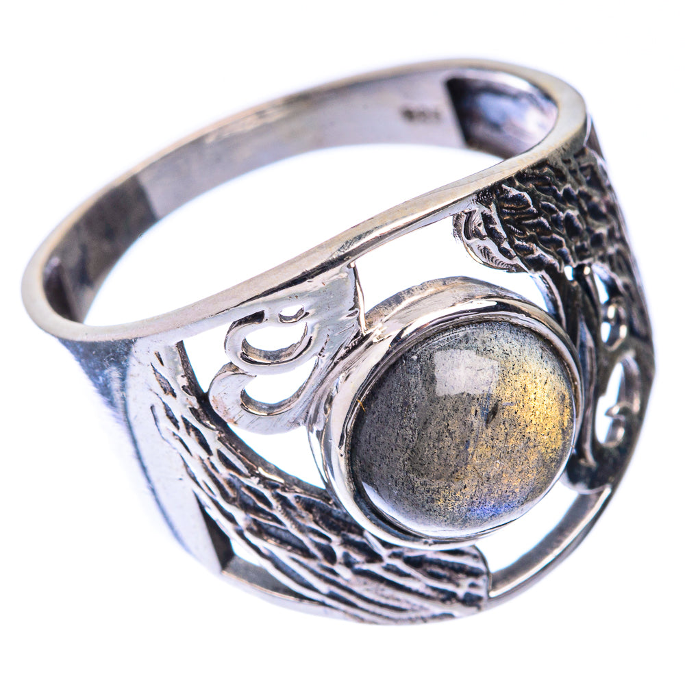 Labradorite Ring Size 11 (925 Sterling Silver) R141567