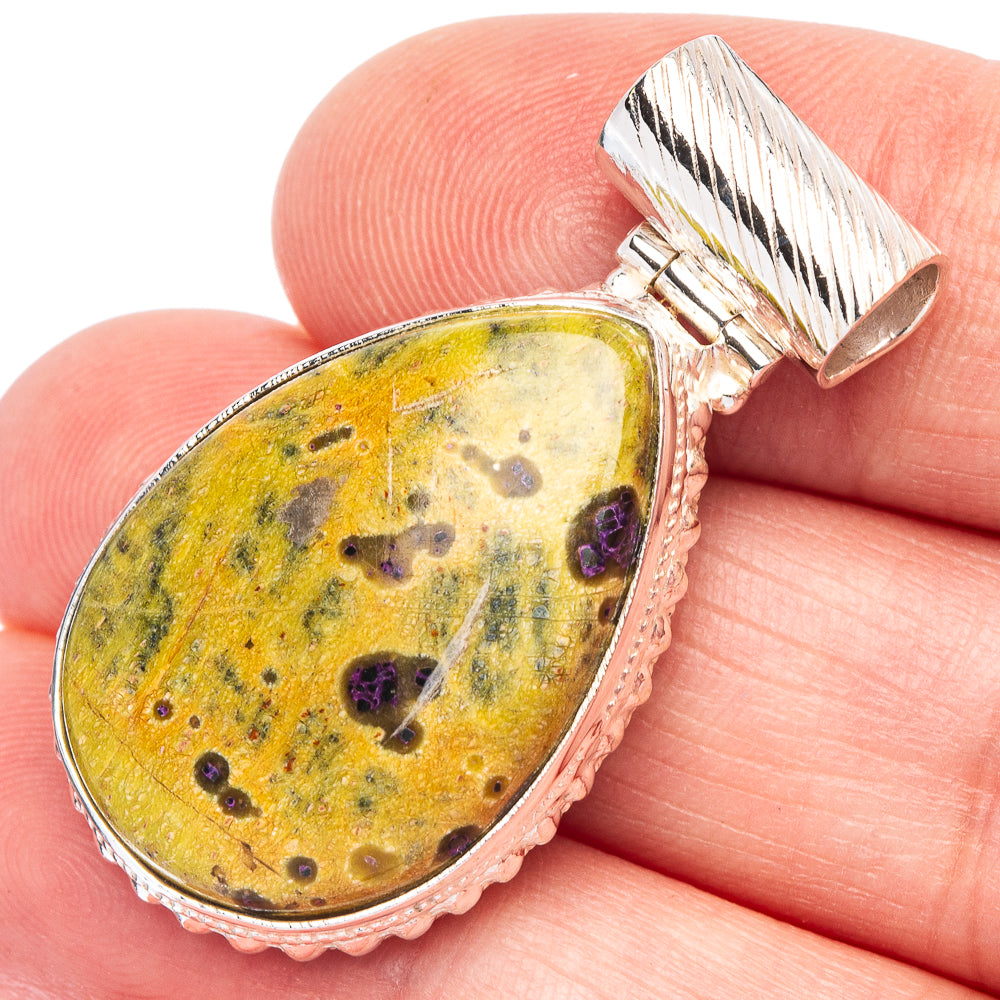 Atlantisite Pendant 1 3/8" (925 Sterling Silver) P44417