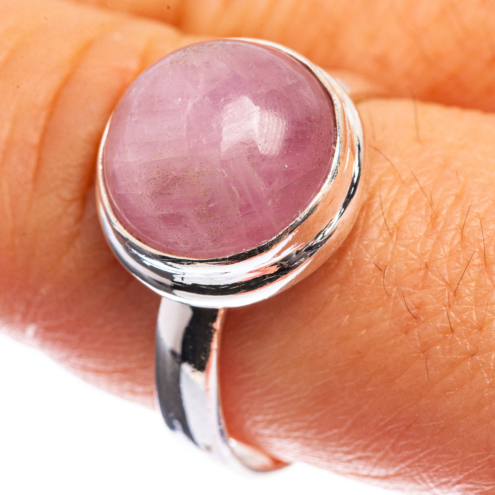 Kunzite 925 Sterling Silver Ring Size 9