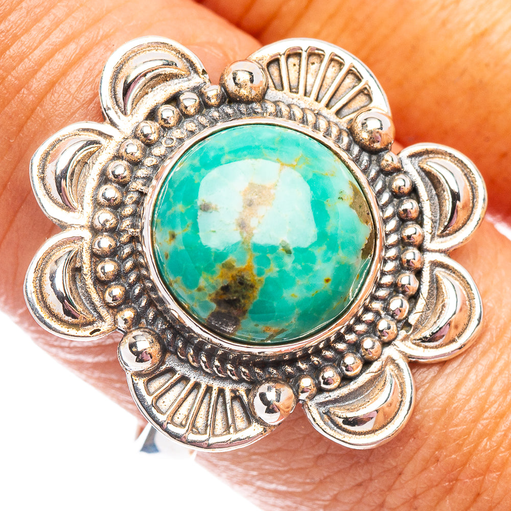 Royston Turquoise Ring Size 9.75 (.925 Sterling Silver)