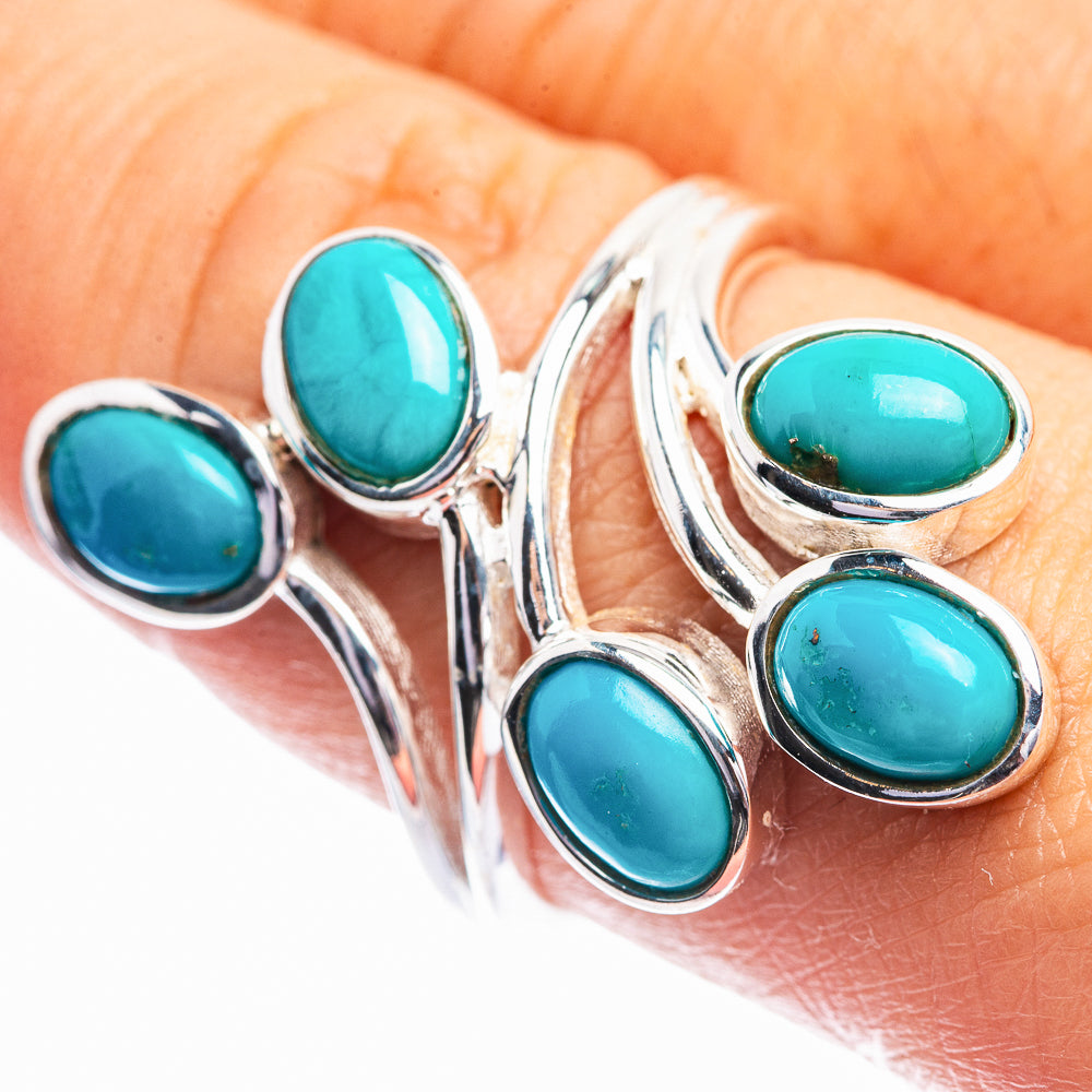 Sleeping Beauty Turquoise Ring Size 8.75 (925 Sterling Silver) R141922
