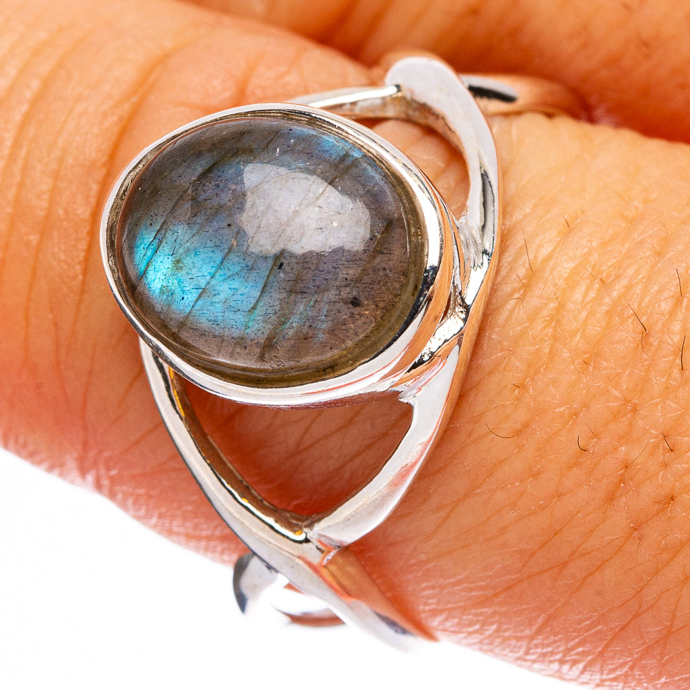 Labradorite Ring Size 8.75 (925 Sterling Silver) R146286