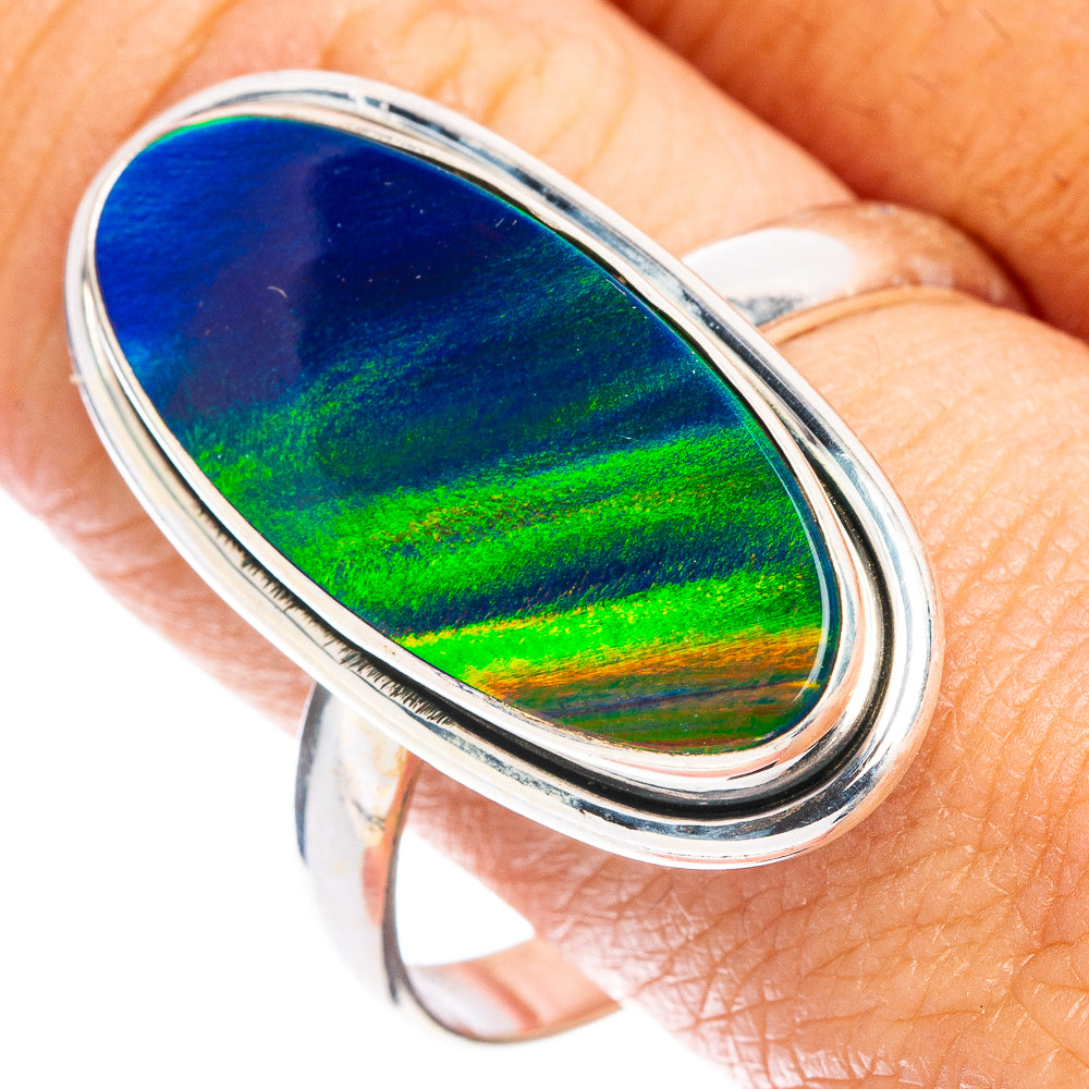 Aura Opal Ring Size 12 (925 Sterling Silver) R7447
