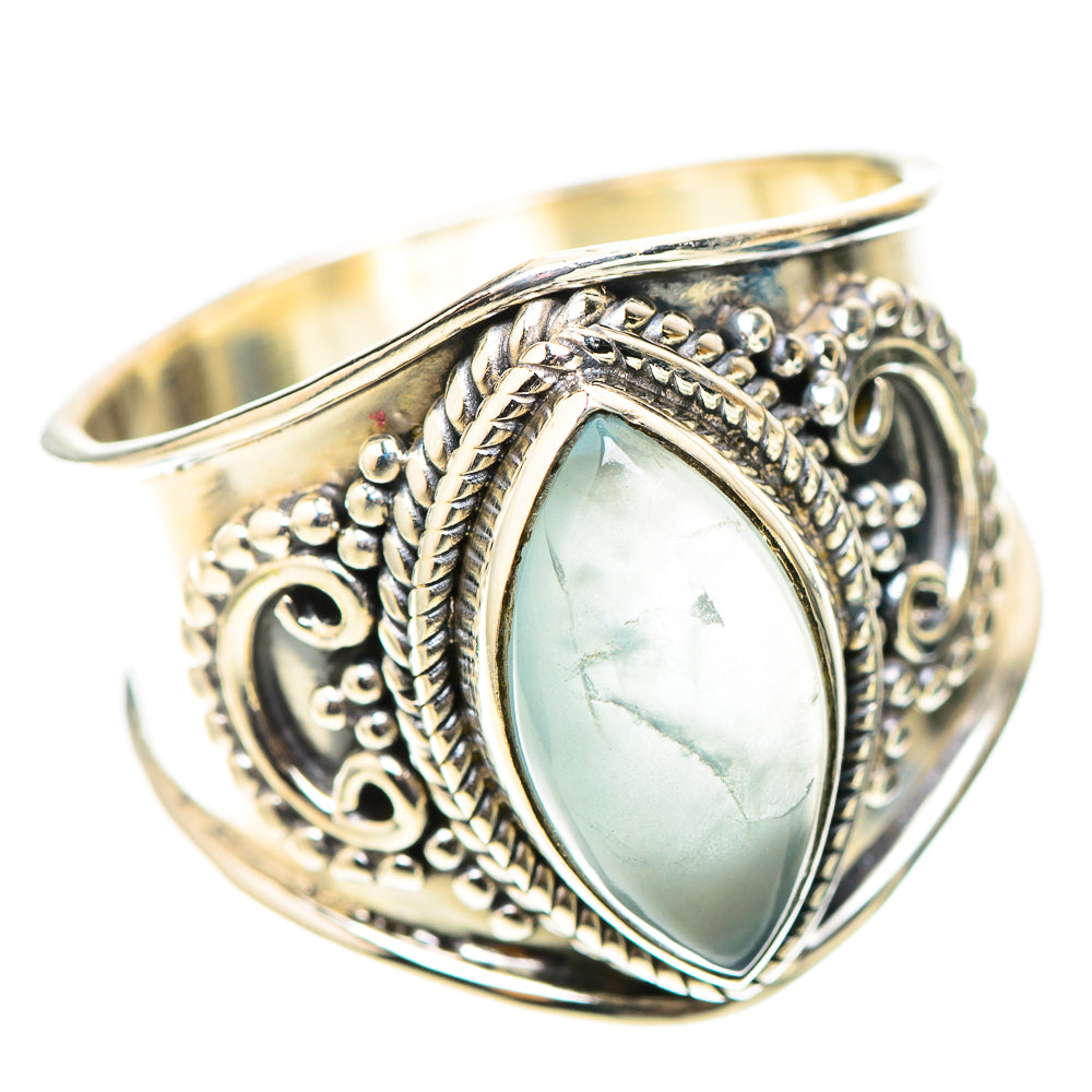 Natural Aquamarine Ring Size 9 (925 Sterling Silver) RING138704