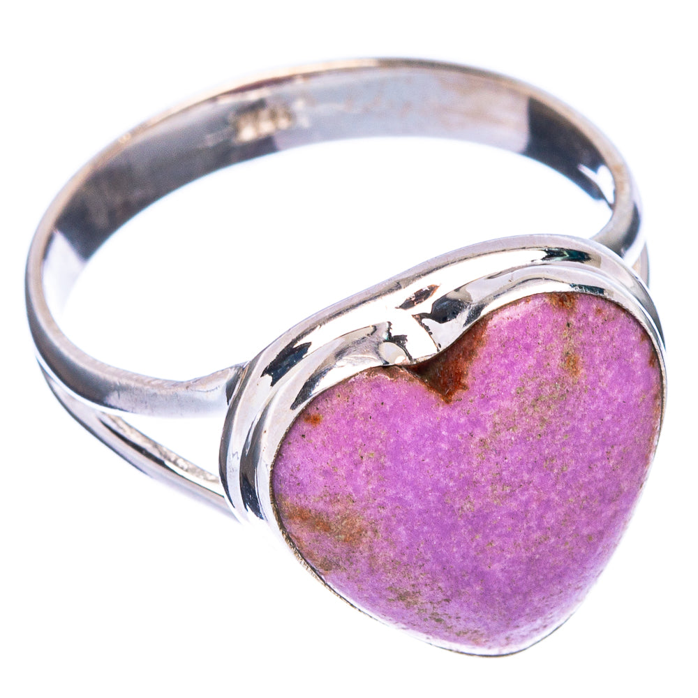 Phosphosiderite Heart Ring Size 9 (925 Sterling Silver) R146878
